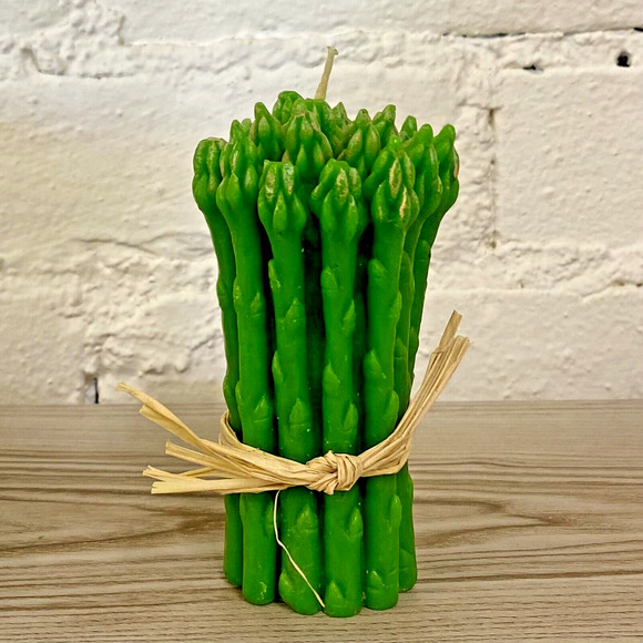 Vintage Vegetable Decorative Candles 4 Wax Pillar Candles Kitchen Fall Harvest - Picture 15 of 16